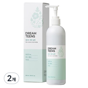 드림틴즈 정수리 케어 샴푸, 350ml, 2개