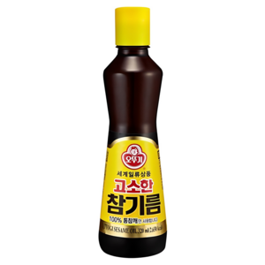 오뚜기 고소한 참기름, 320ml, 1개