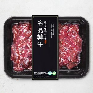 횡성한우 1등급 불고기용 (냉장), 300g, 1개