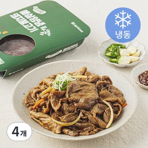 요리락 매실양념 돼지불고기 (냉동), 4개, 400g