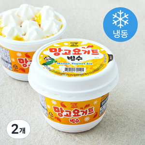 서주 망고 요거트 빙수 (냉동), 250ml, 1개입, 2개