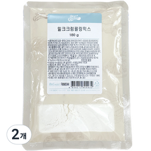 브레드가든 마카롱 밀크크림 필링믹스, 180g, 2개