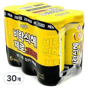 팔도 비락식혜 제로 슬림캔, 238ml, 30개