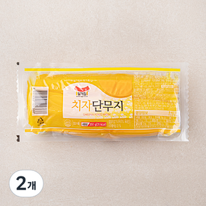 일가집 치자 단무지, 350g, 2개