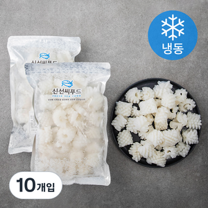 신선씨푸드 솔방울오징어, 500g, 10개입