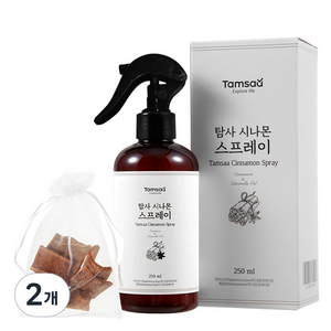 탐사 시나몬 스프레이 250ml + 계피칩 증정, 2개