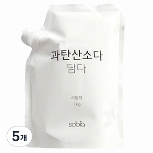 소비아 과탄산소다 담다 세제, 5개