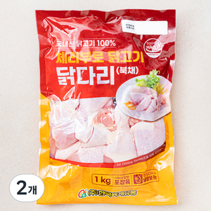 체리부로 닭고기 닭다리 북채, 1kg, 2개