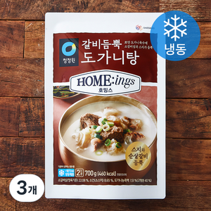 호밍스 갈비듬뿍 도가니탕 (냉동), 700g, 3개