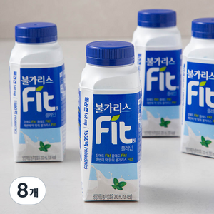 불가리스 Fit 요구르트 플레인, 200ml, 8개