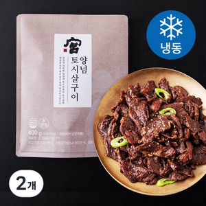 견우푸드궁 양념토시살구이 (냉동), 400g, 2개