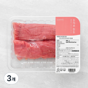 돈마루 한돈 안심 장조림용 (냉장), 500g, 3개