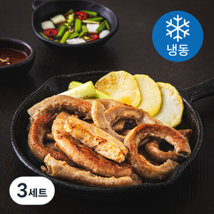 명품조선 소곱창 200g + 소스 20g 세트 (냉동), 3세트