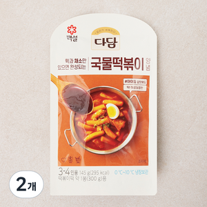 다담 국물 떡볶이 양념, 145g, 2개