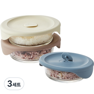 락앤락 바로한끼 햇쌀밥용기 355ml x 3종 세트, 3세트, 밥용기 3종