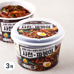 아워홈 사천 짜볶이, 300g, 3개