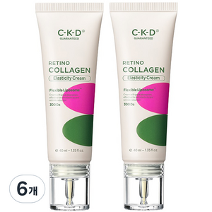 씨케이디 레티노 콜라겐 저분자 탄력크림, 40ml, 6개