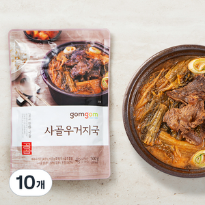 곰곰 사골우거지국, 500g, 10개