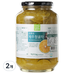 초록원 제주 청귤차, 2kg, 1개입, 2개