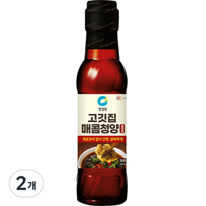 청정원 고깃집 매콤청양소스, 300g, 2개