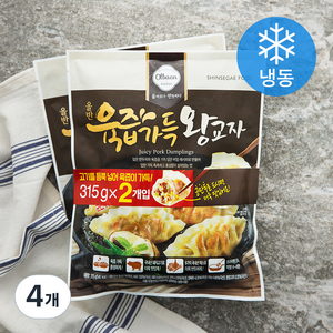 올반 육즙가득 왕교자 (냉동), 315g, 4개