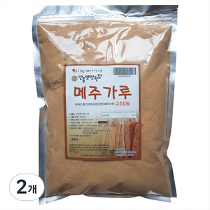 안동옛맛된장 메주가루, 2개, 500g