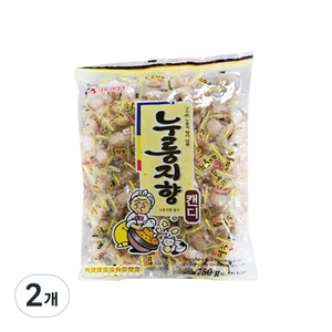 마트코리아 누룽지향 캔디, 2개, 750g