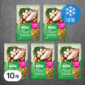 하림더리얼 밀 그레인프리 강아지화식 닭고기 5p, 닭, 60g, 10개