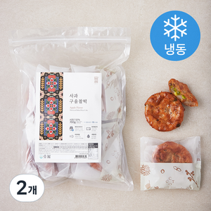 담꽃 구움찰떡 사과맛 10입 (냉동), 700g, 2개