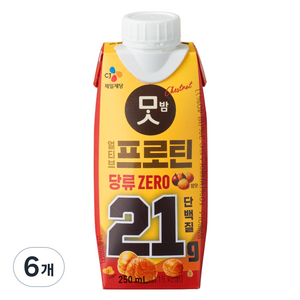 얼티브 프로틴 밤맛, 250ml, 6개