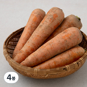 국내산 흙당근, 1.5kg, 4봉