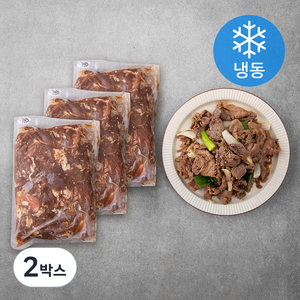 국제식품 미국산 돈목전지 양념육 간장 불고기 3ea (냉동), 3kg, 2박스