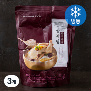 신세계푸드 호텔컬렉션 한우사골 삼계탕 (냉동), 900g, 3개