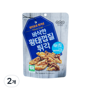 오희숙 전통부각 바삭한 황태껍질 튀각, 35g, 2개