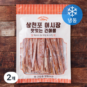 조혜정의멸치연구소 오븐에 구운 자른 오징어 몸통 (냉동), 180g, 2개