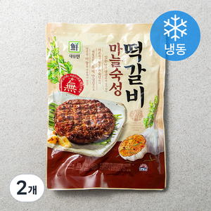 대림선 마늘숙성 떡갈비 (냉동), 480g, 2개