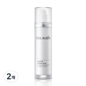 셀블룸 레오파드 리프레시 토너, 100ml, 2개