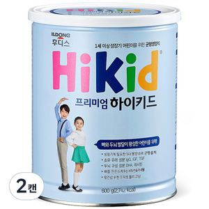 일동후디스 프리미엄 하이키드, 미숫가루맛, 2개, 600g