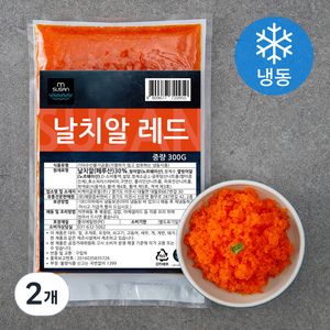 날치알 레드 (냉동), 300g, 2개