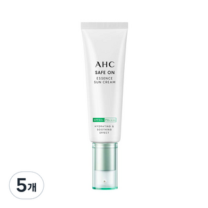 AHC 세이프온 에센스 선크림 SPF50 + PA ++++, 50ml, 5개