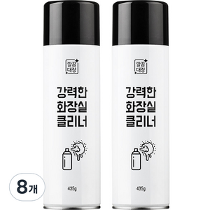 깔끔대장 강력한 화장실 클리너, 435g, 8개