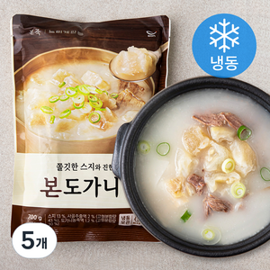 본죽 본 도가니탕 (냉동), 700g, 5개