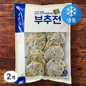 요리가맛있다 부추전 (냉동), 1kg, 2개