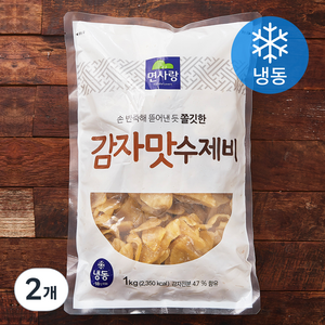 면사랑 감자맛 수제비 (냉동), 1kg, 2개