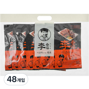 이춘복육포 비법 고소한 치즈육포, 30g, 48개