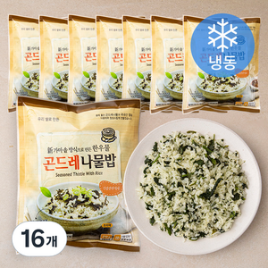 한우물 곤드레 나물밥 (냉동), 210g, 16개