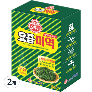 오뚜기 요즘 미역 5p, 22.5g, 2개