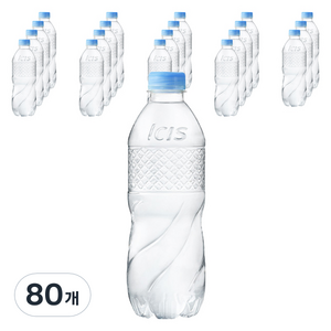 아이시스 초경량 무라벨, 500ml, 80개