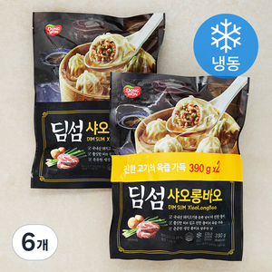 동원 딤섬 샤오롱바오 (냉동), 390g, 6개