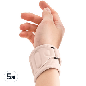 에이더 데일리그립 손목 보호대 베이지, 5개